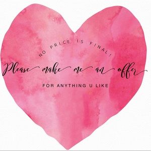 MAKE ME OFFERS FOR STUFF YOU LIKE!