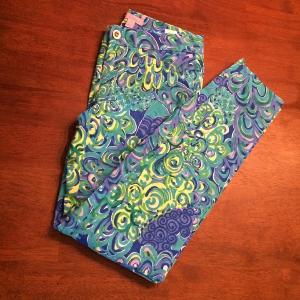 Lilly's Lagoon Kelly pants Lilly Pulitzer