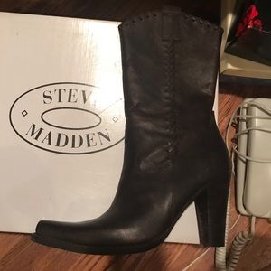 Steve Madden Saloonn Dark Brown boots