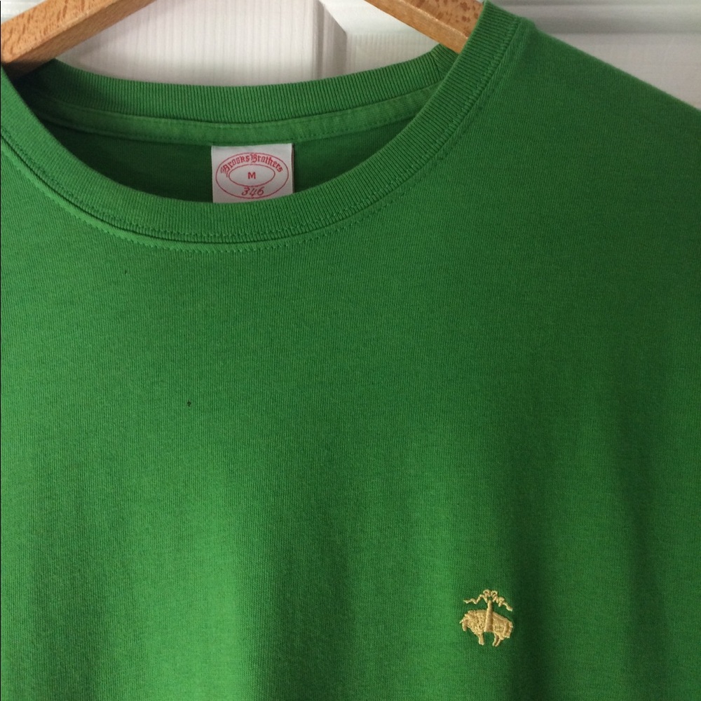 Brooks Brothers Medium green tshirt