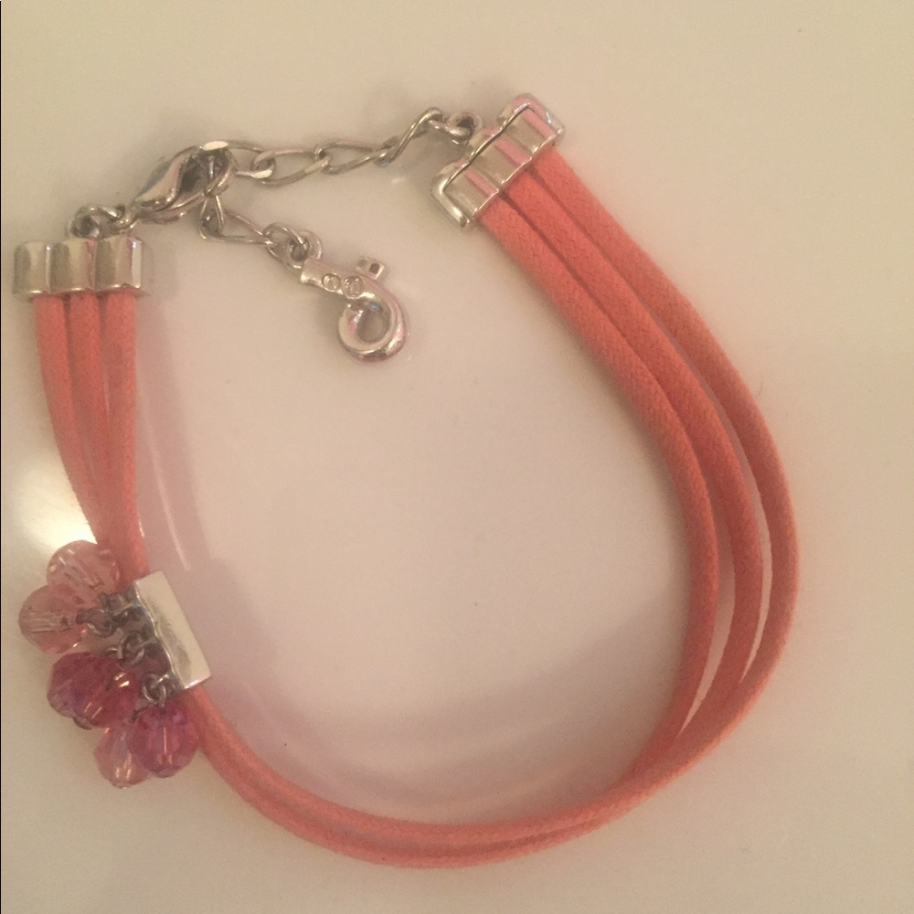 Schwarovski Breast cancer awareness bracelet