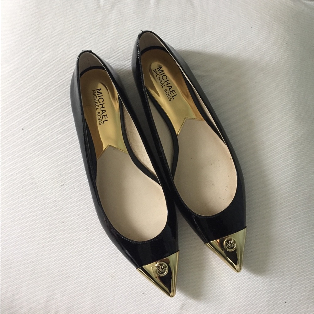 MICHAEL Michael Kors Paxton Leather Flats