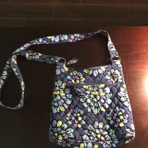 Vera Bradley Hipster Indigo Blue Pattern