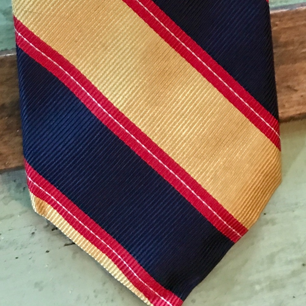 Jos. A. Bank classic rep tie.