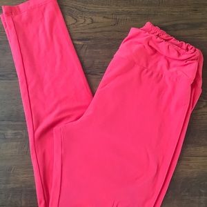 OS LLR - Pink/Coral leggings