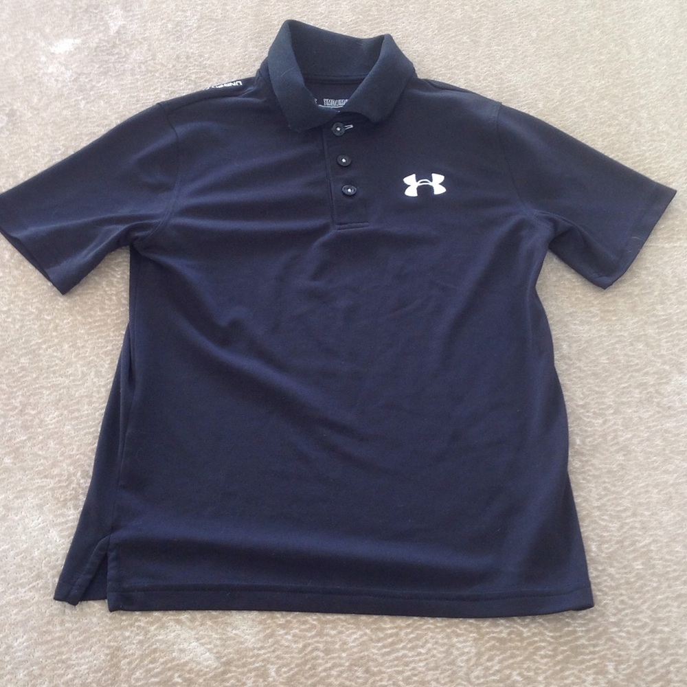Under armour boys black shirt M