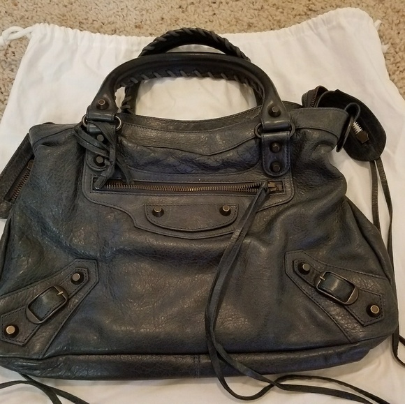 Balenciaga "First" Classique Motorcycle Bag - Picture 2 of 7