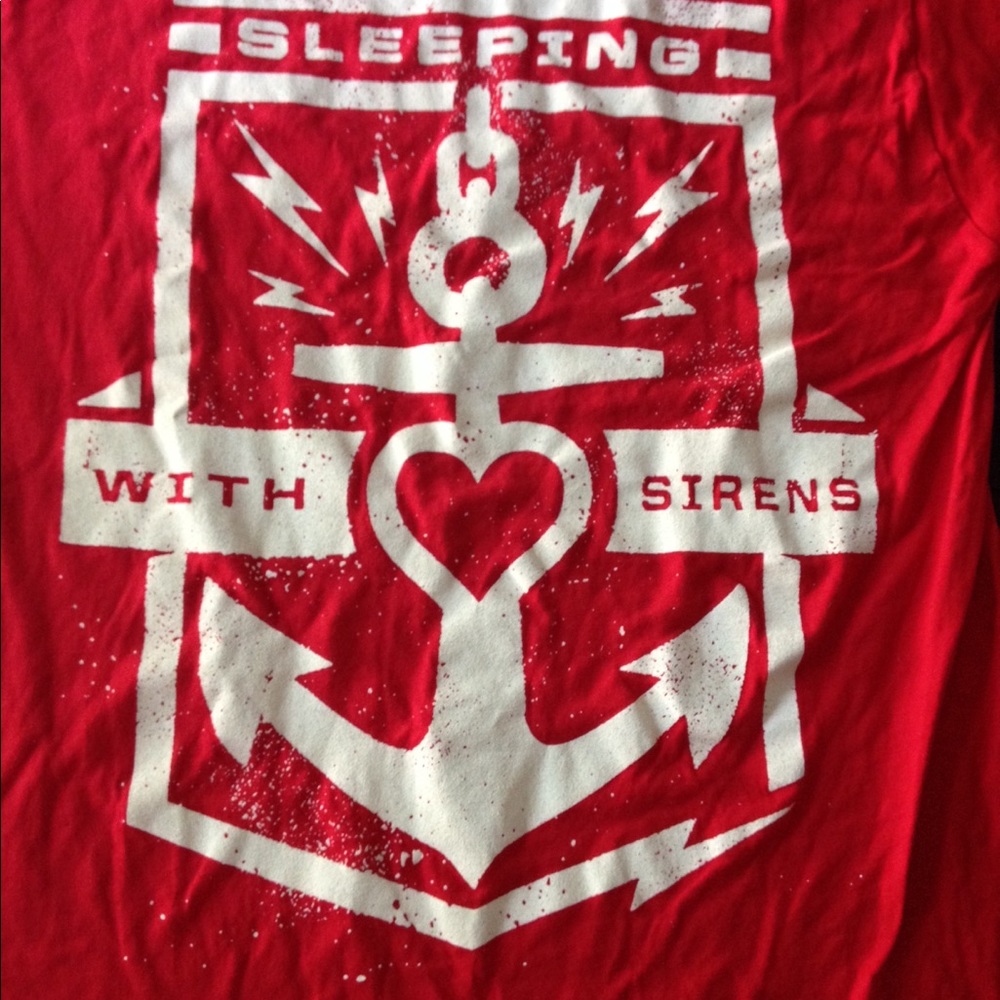 SLEEPING WITH THE SIRENS SZ L PRISTINE CONDITION - Picture 2 of 4