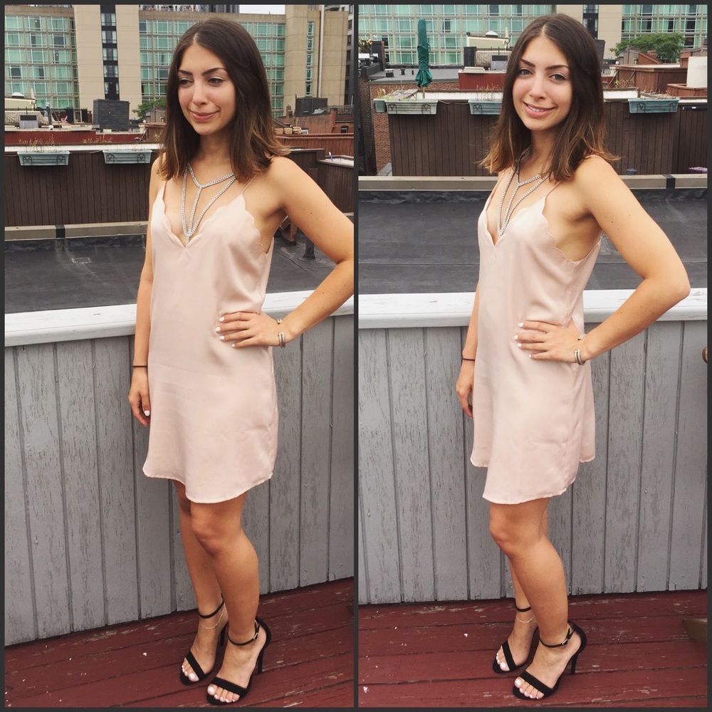 Audrey 3+1 Simple Soft Pink Dress
