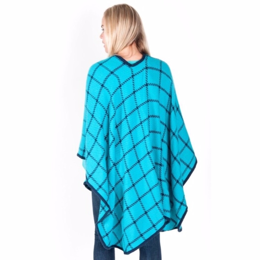 Last 1💙New Turquoise shawl - Picture 3 of 8