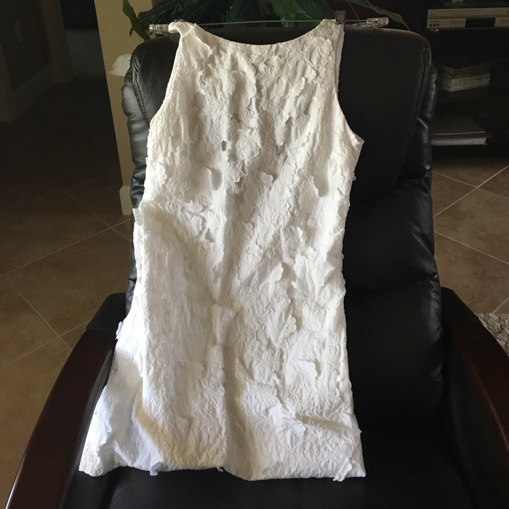 Dress in perfect condition.  Low in the back.