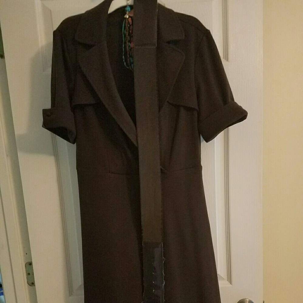 Knee high brown Dress