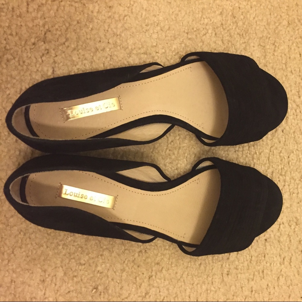 Louise Et Cie Comino suede ribbed flats!