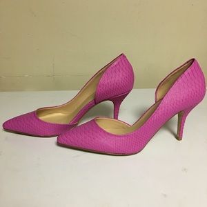 Aldo Pink snake pumps size 8.5