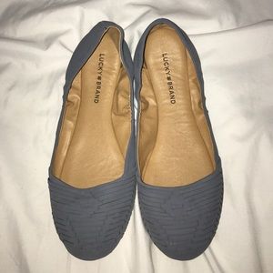 Lucky Flats size 9 light blue