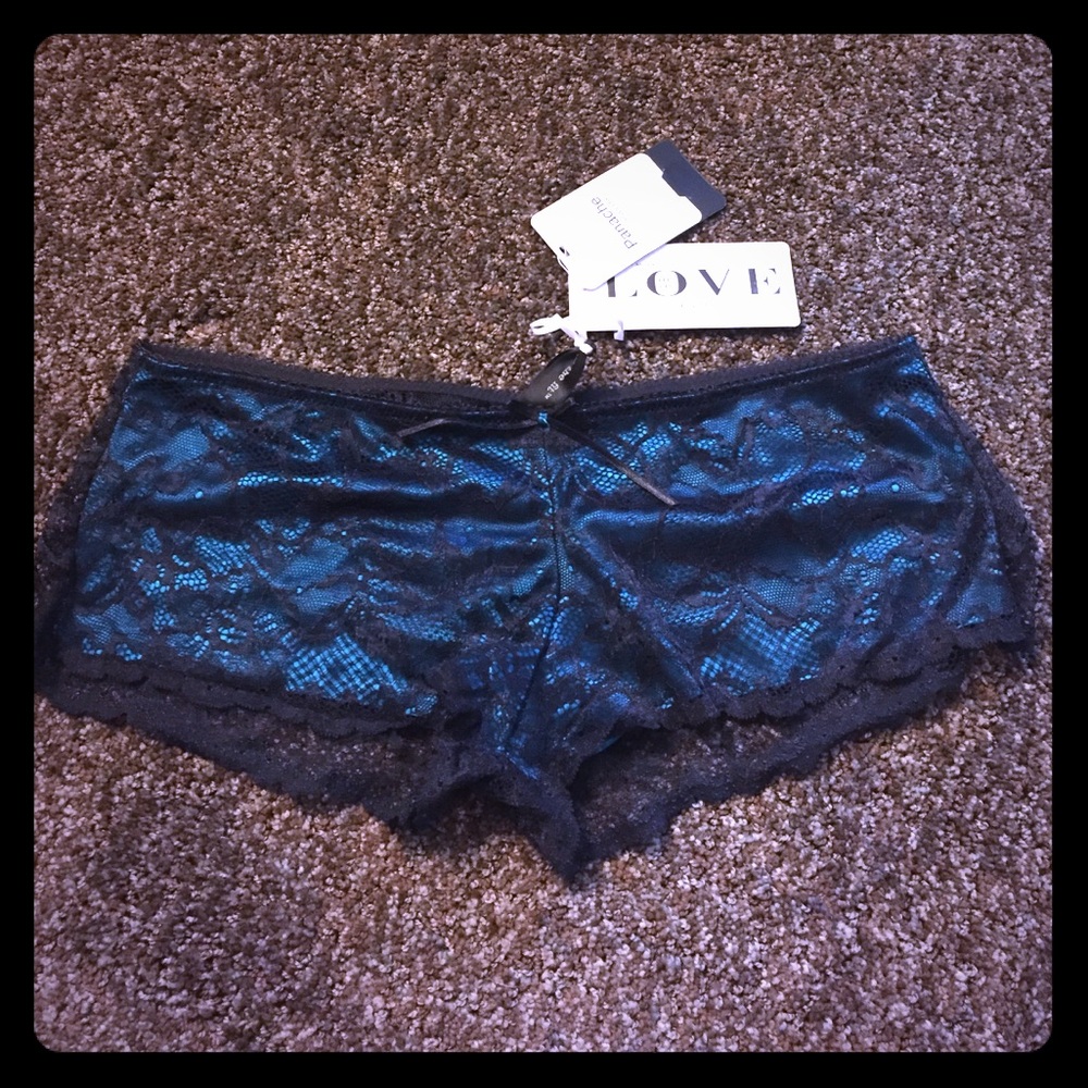 Panache Sienna lace boyshorts.
