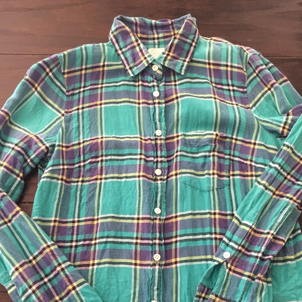 jCrew women's the boyfriend shirt