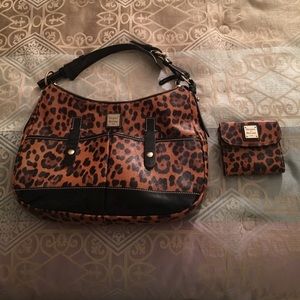Dooney and Burke purse and wallet. Worn/used twice