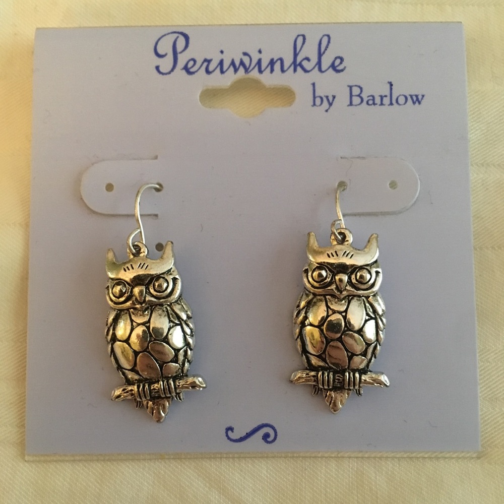 DANGLING OWL EARRINGS