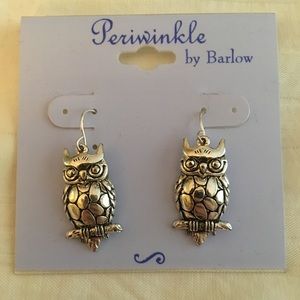 DANGLING OWL EARRINGS