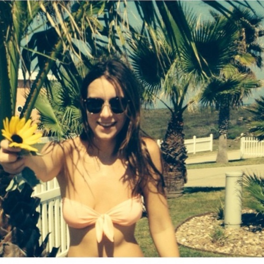 Victoria secret bandeau belle swim top