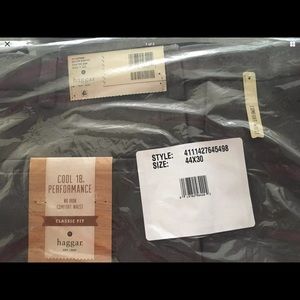 Haggar Cool18 dress / golf pants. HEATHER BROWN