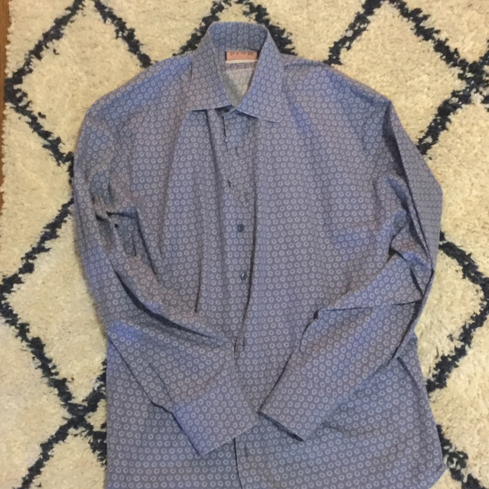 Thomas Pink blue shirt Size 17
