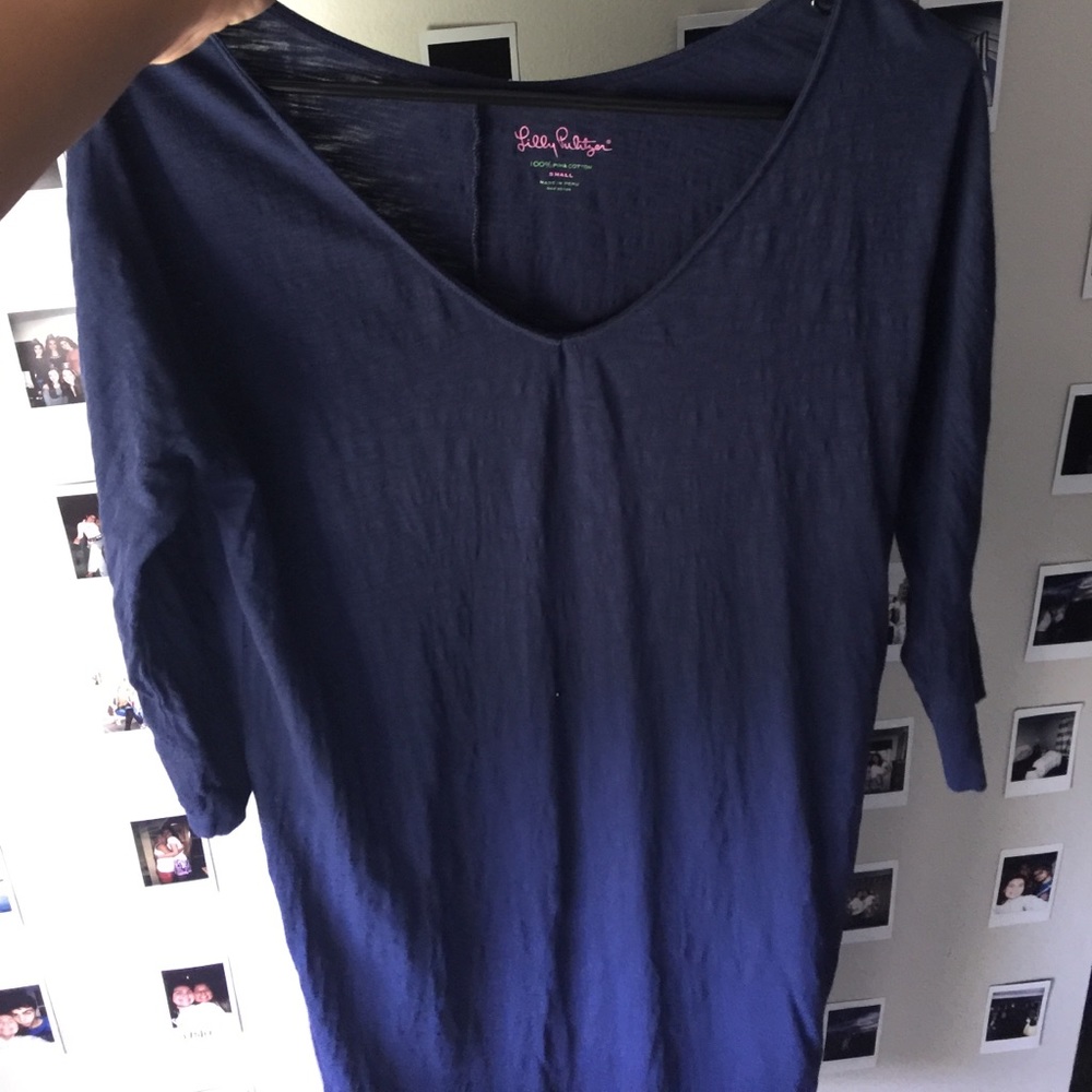 Lilly Pulitzer navy dress