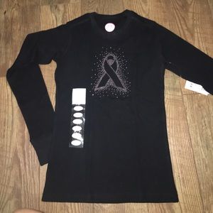 Share The Cause / Black Breast Cancer Shirt