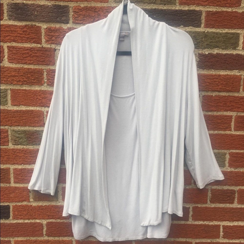 J. Jill Open front cardigan set