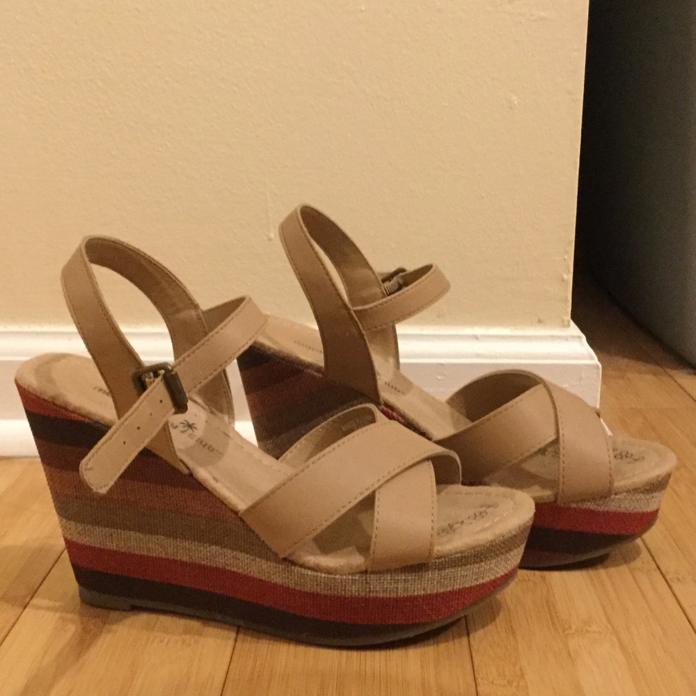 Wedge shoes