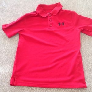 Under armour boys red shirt M