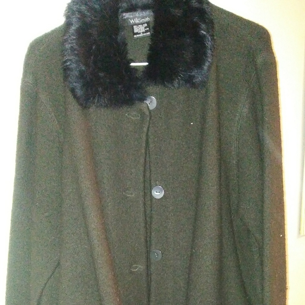 Wool Coat 3 Quarter Length