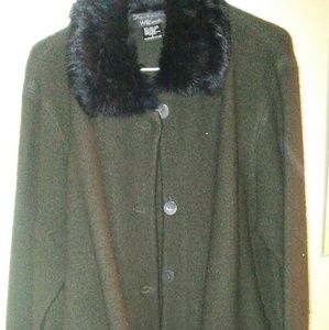 Wool Coat 3 Quarter Length