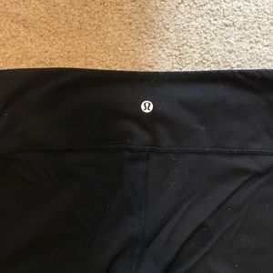 Lululemon Athletica Wunder Under Black Leggings