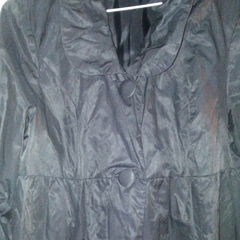 Stylish Babydoll Flare Peacock Coat