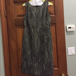 Black and white Ann Taylor Dress