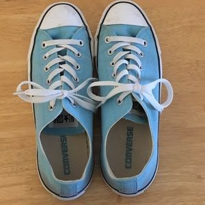 Converse Light Blue Shoes