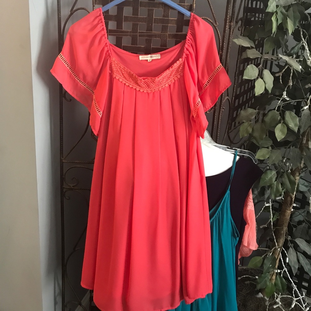 Off the shoulder dress