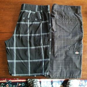 2 Shorts OP & Dickies 36 & 34