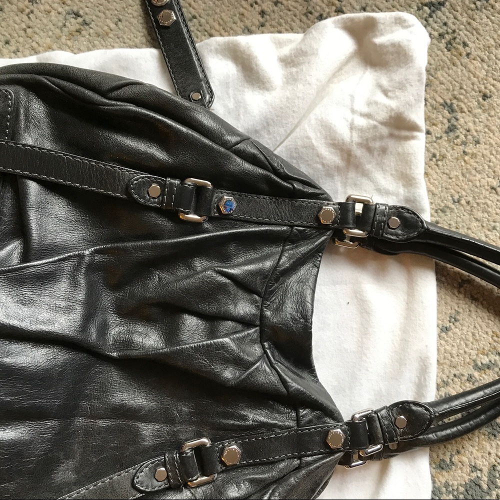 Marc by Marc Jacobs black leather satchel vintage - Picture 4 of 8