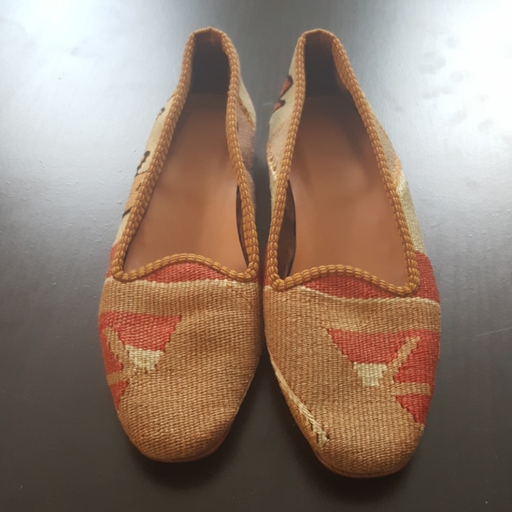 Authentic Turkish Kilim Smoking Shoes