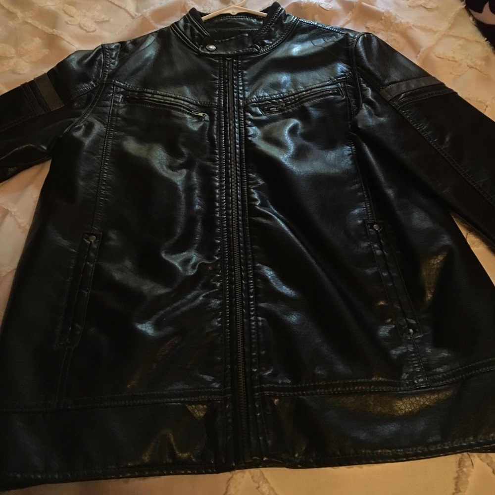 Leather jacket