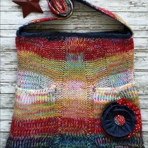 HANDMADE HOBO CROSSBODY PURSE