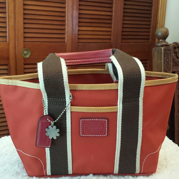 Coach Handbags - Coach Hampton Weekend Mini Tote