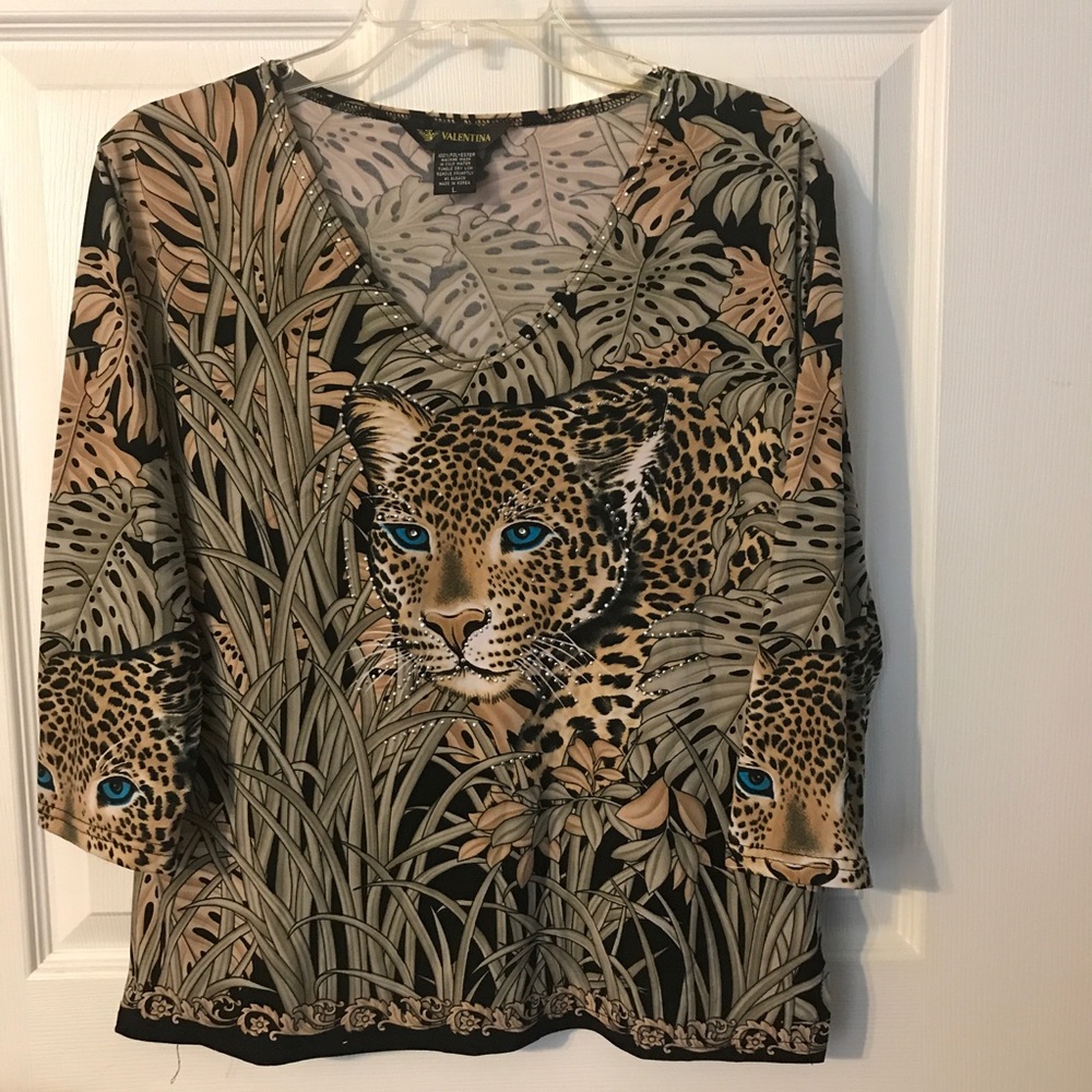 Xl (12/14) Valentina blouse EUC, comfy & stylish