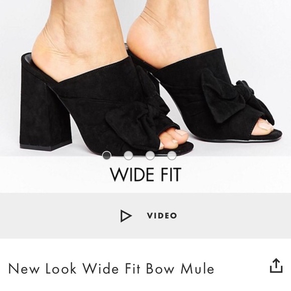 Asos Shoes - New Look Bow Mule - NWT