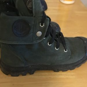 Palladium Canvas Combat Boots
