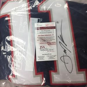 2 Edelman signed jersey