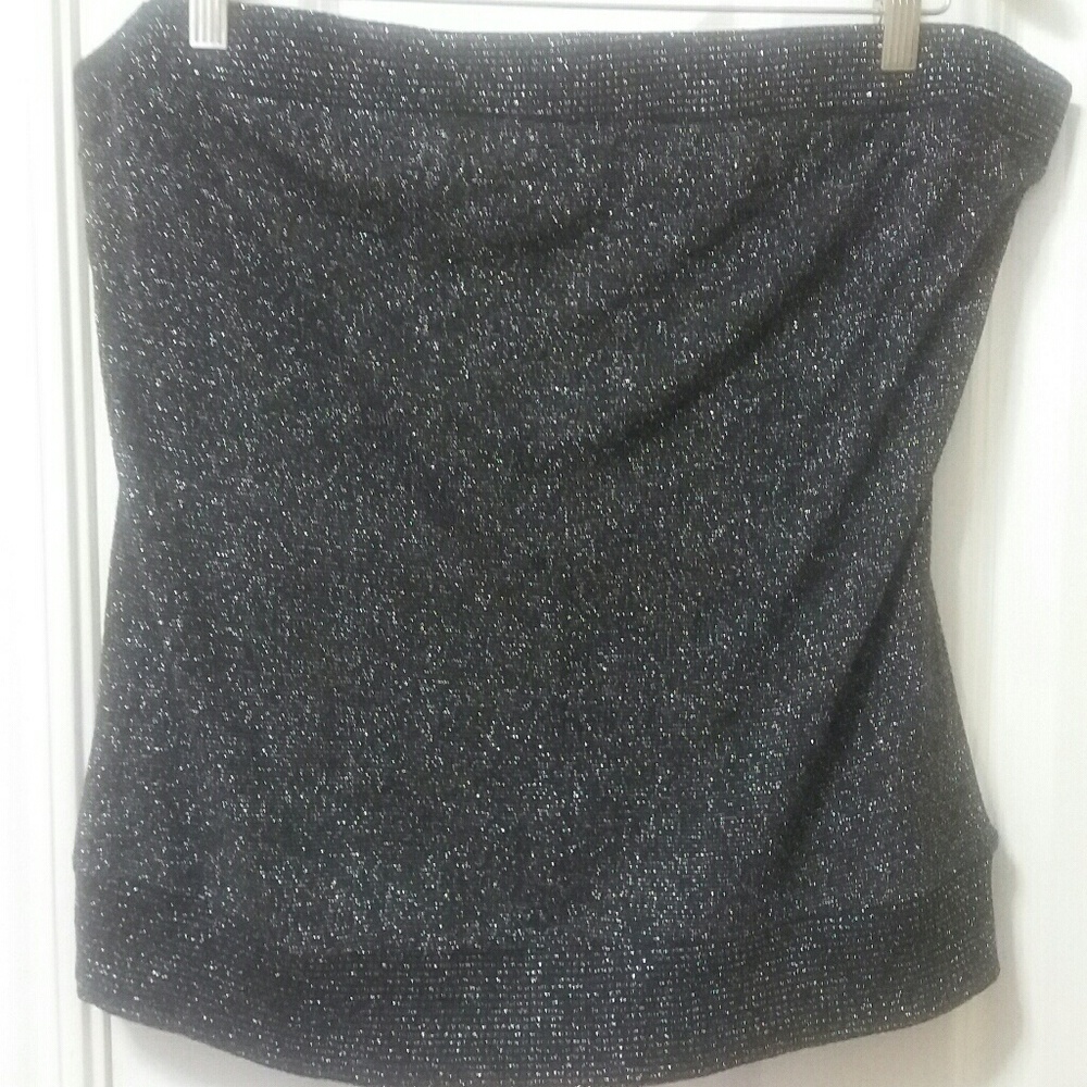 Sparkly tube top 2x